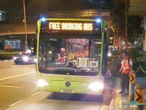 Free Bridging Bus (15 Mar 2019) - SMRT Buses Task Force 50 Mercedes-Benz Citaro (SG1119Z)