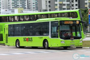 Bus 386 - Go-Ahead MAN Lion's City A22 (SG1798M)