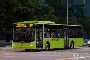 Bus 386 - Go-Ahead MAN Lion's City A22 (SG1849A)