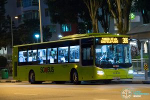 Bus 386 - Go-Ahead MAN Lion's City A22 (SG1849A)
