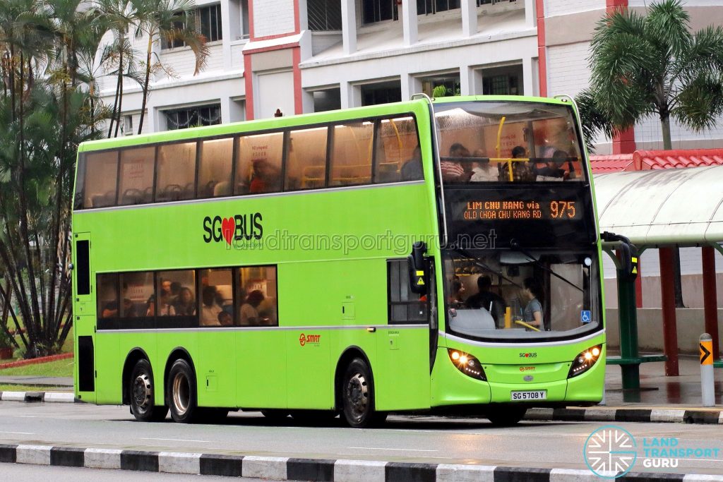 Bus 975 - SMRT Buses Alexander Dennis Enviro500 (SG5708Y)