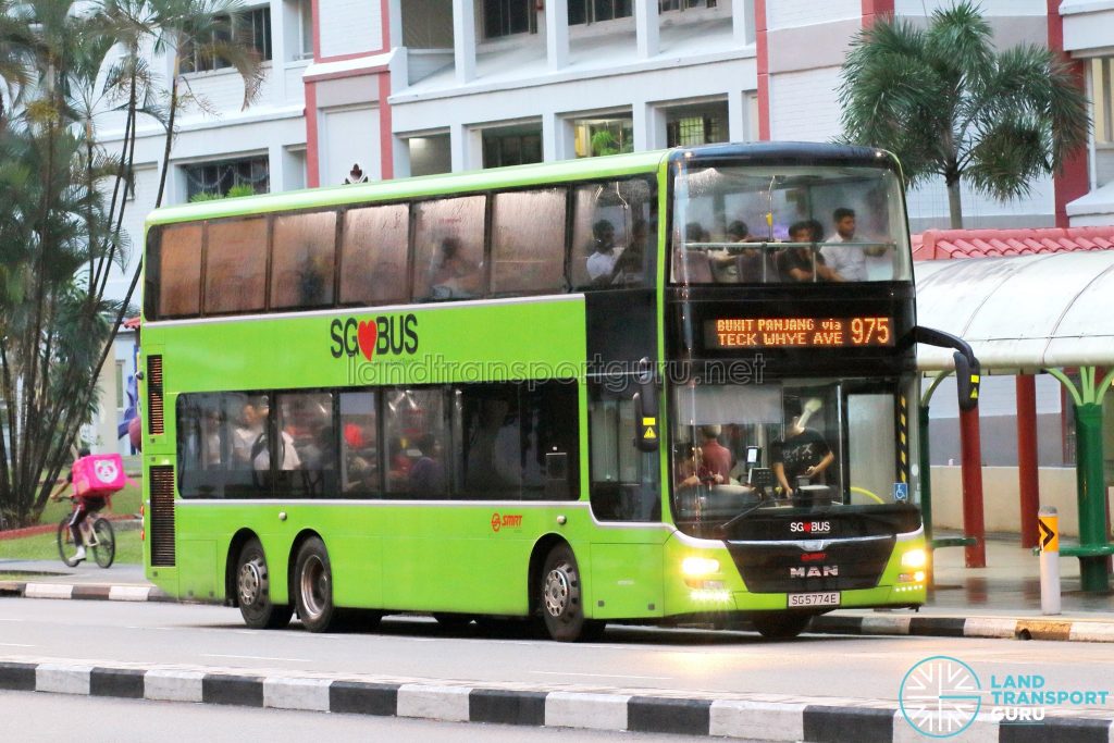 Bus 975 - SMRT Buses MAN A95 (SG5774E)