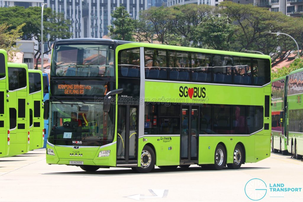 Bus 2 - Go-Ahead MAN Lion's City DD A95 (SG6093E)
