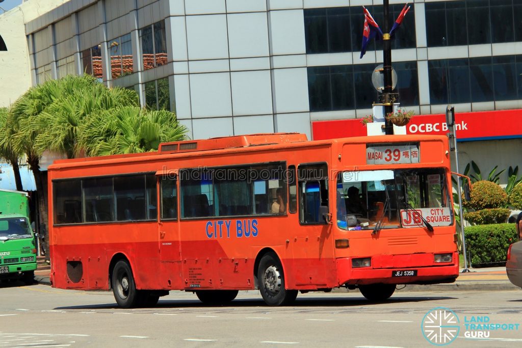 City Bus Mercedes-Benz O405 (JEJ5358) - Route 39