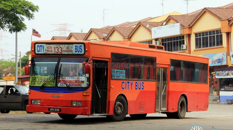 City Bus Mercedes-Benz O405 (JFB1938) - Route 133
