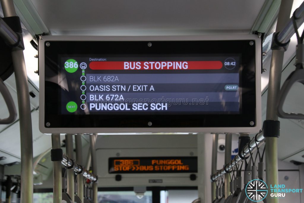 Interior PIDS (Bus Stopping) - MAN A22 Euro 6