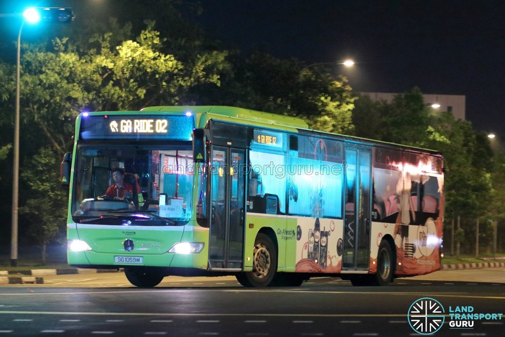 GA Ride 02 - Go-Ahead Singapore Mercedes-Benz Citaro (SG1059M)