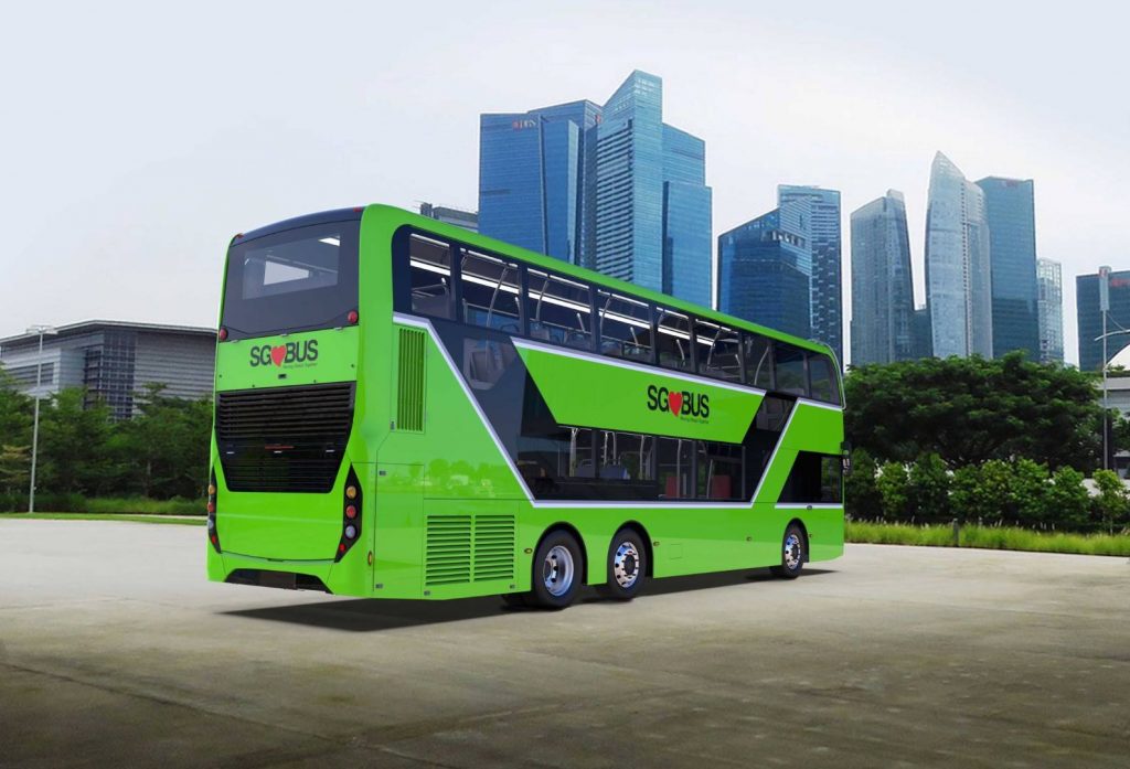 Concept rendering of ADL 3-Door Double Decker Bus (Photo: ADL)