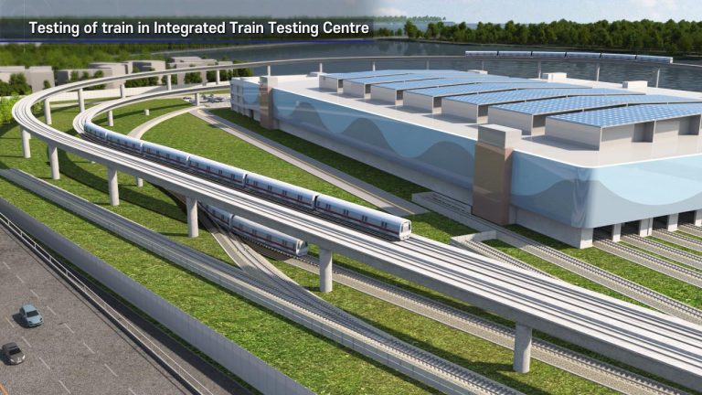 Integrated Train Testing Centre – Artist Impression (Image: Land ...