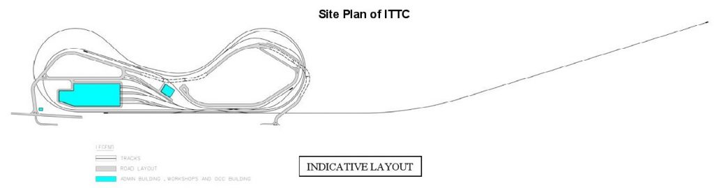 Integrated Train Testing Centre (ITTC) Site Plan - LTA