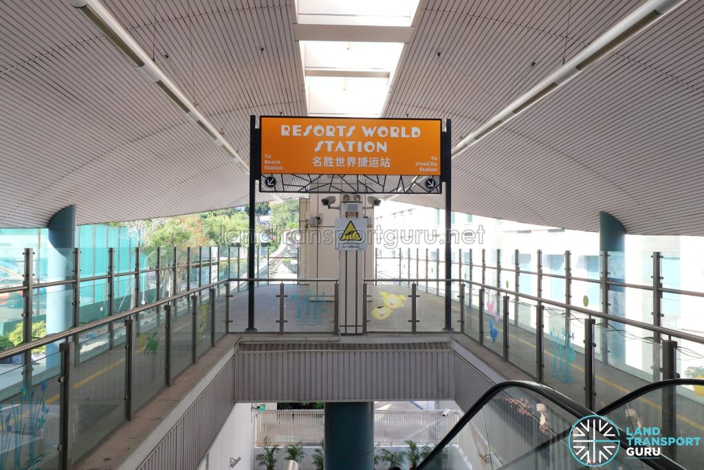 Resorts World Station - Platform level