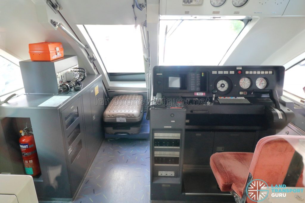 Sentosa Express Monorail - Train Operator's Cabin