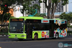 SG Happy Bus - Bus 162M SBS Transit Mercedes-Benz Citaro (SG1165P)
