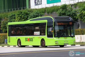 Bus 811 - SBS Transit MAN A22 (SMB3096P)