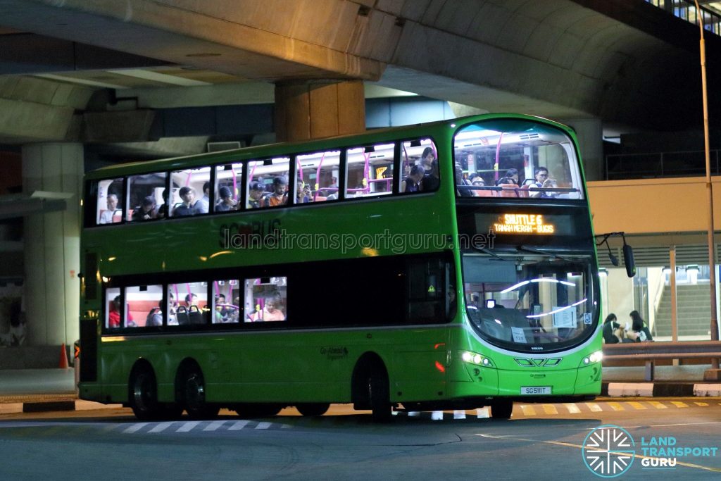 Shuttle 6 - Go-Ahead Singapore Volvo B9TL Wright (SG5111T)