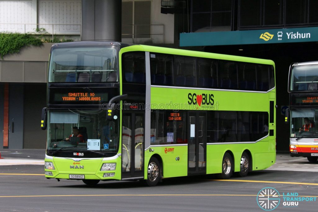 Shuttle 10 - SMRT Buses MAN A95 (SG5814Z)