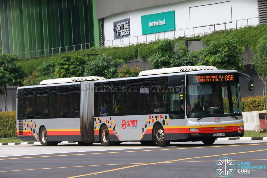 Bus 858 - SMRT Buses MAN A24 (SMB8029B)