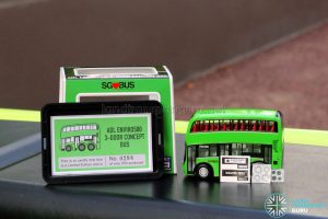 EAP ADL Enviro500 3-Door Concept bus model - Packing Contents