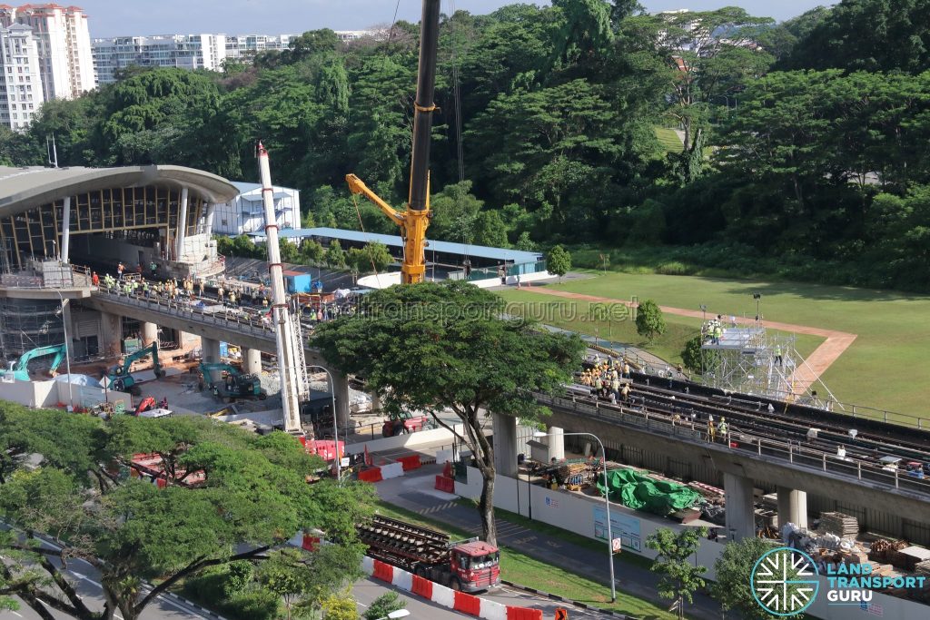 Track Works at Canberra MRT Station (20 May 2019)