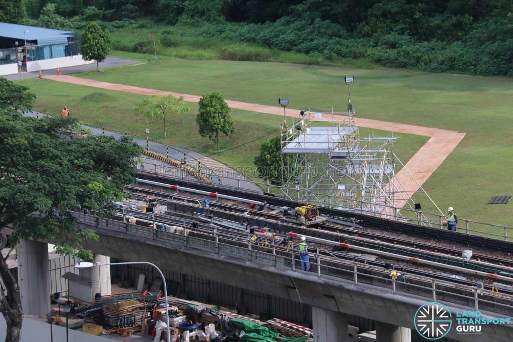 Track Works at Canberra MRT Station (21 May 2019)