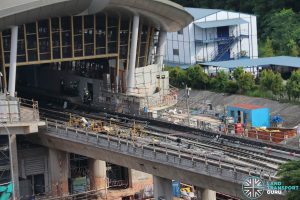 Track Works at Canberra MRT Station (21 May 2019)