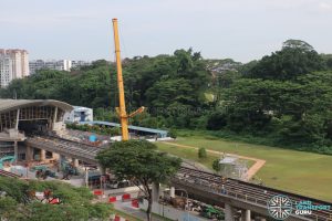 Track Works at Canberra MRT Station (21 May 2019)