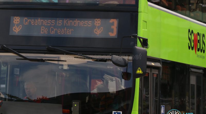 Go-Ahead Singapore Kindness Day SG Message - Front EDS