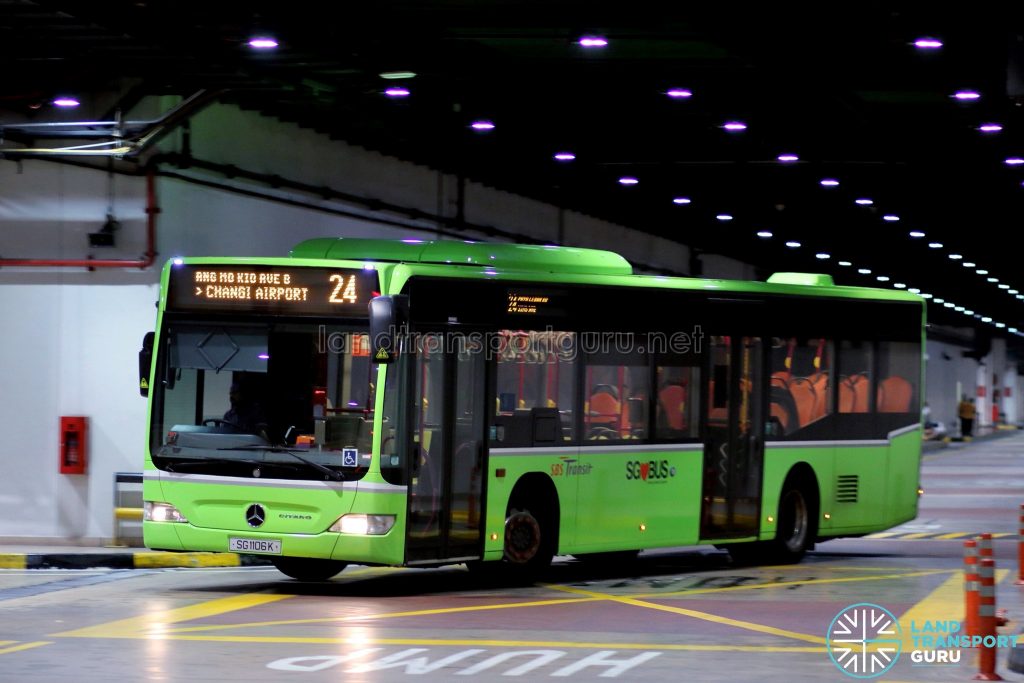 Bus 24 - SBS Transit Mercedes-Benz Citaro (SG1106K)