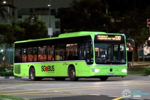 Bus 130 - SBS Transit Mercedes-Benz Citaro (SG1168G)