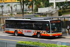 Bus 700A: SMRT Buses Mercedes-Benz Citaro (SMB140P)