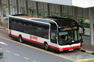 Bus 75A - SMRT Buses MAN A22 (SMB212R)