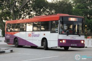 Bus 86: SBS Transit Mercedes-Benz O405 CAC (SBS3921Z)