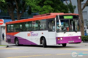 Bus CT8 - SBS Transit Mercedes-Benz O405 (SBS543B)