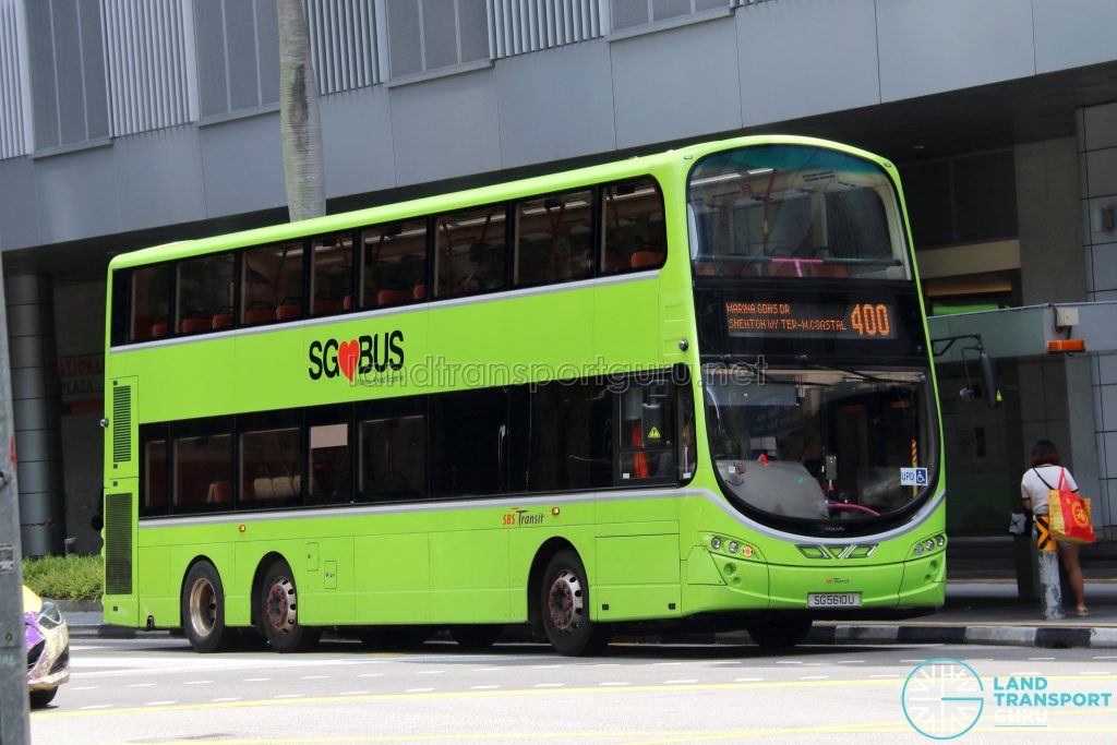 Bus 400 - SBS Transit Volvo B9TL Wright (SG5610U)