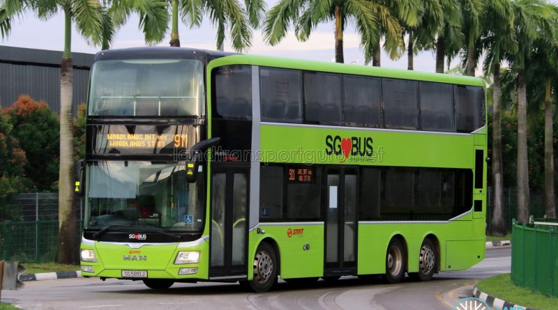 Bus 911 - SMRT Buses MAN A95 (SG5810J)