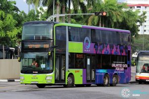Bus 856 - SMRT Buses MAN A95 (SG5821C)