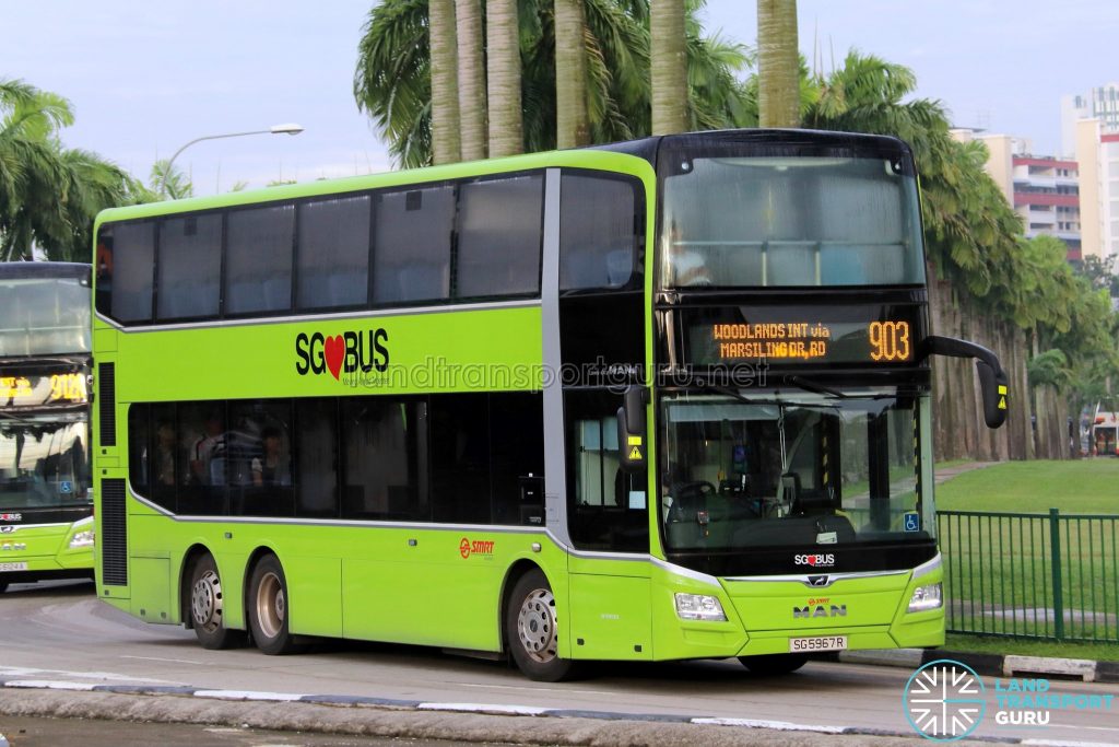 Bus 903 - SMRT Buses MAN A95 Euro 6 (SG5967R)