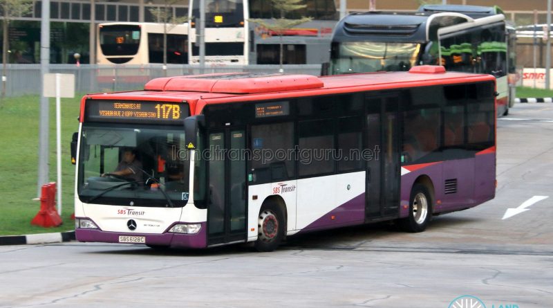 Bus 117B - SBS Transit Mercedes-Benz Citaro (SBS6128C)