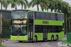 Bus 964 - SMRT Buses MAN A95 Euro 6 (SG6137M)