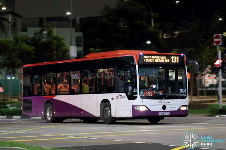 SBS Transit Bus Service 131 Land Transport Guru