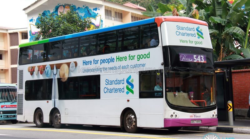 Premium Bus 543: SBS Transit Volvo B9TL CDGE (SBS7489D)