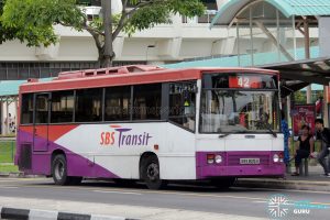 Bus 42: SBS Transit Dennis Dart Duple Metsec (SBS8015G)