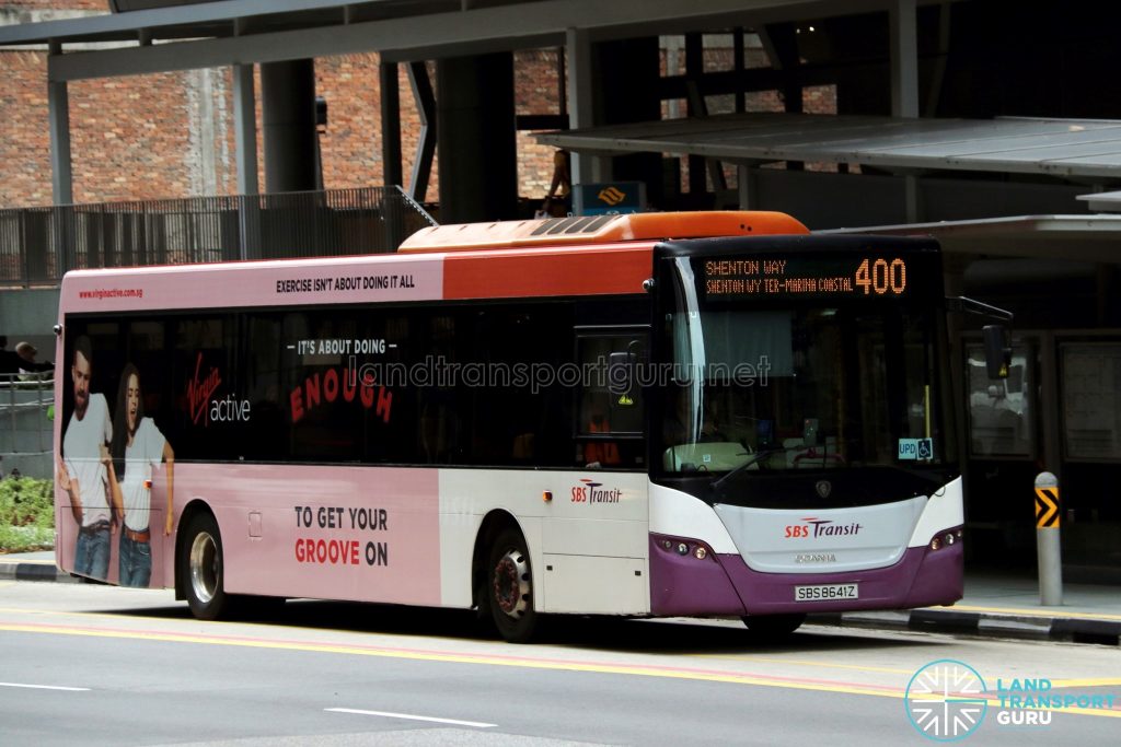 Bus 400 - SBS Transit Scania K230UB Euro V (SBS8641Z)