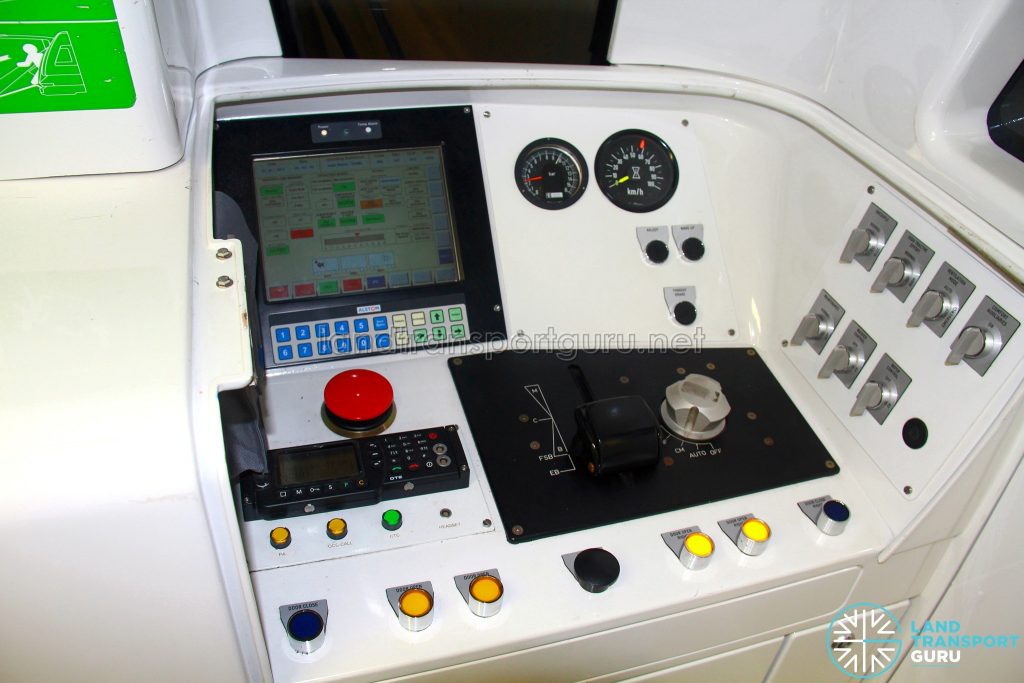 Alstom Metropolis C830 Driving Console