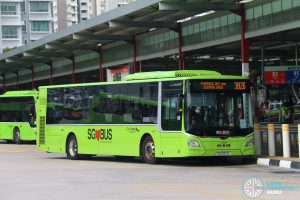Bus 382G - Go-Ahead MAN Lion's City A22 (SG1797R)