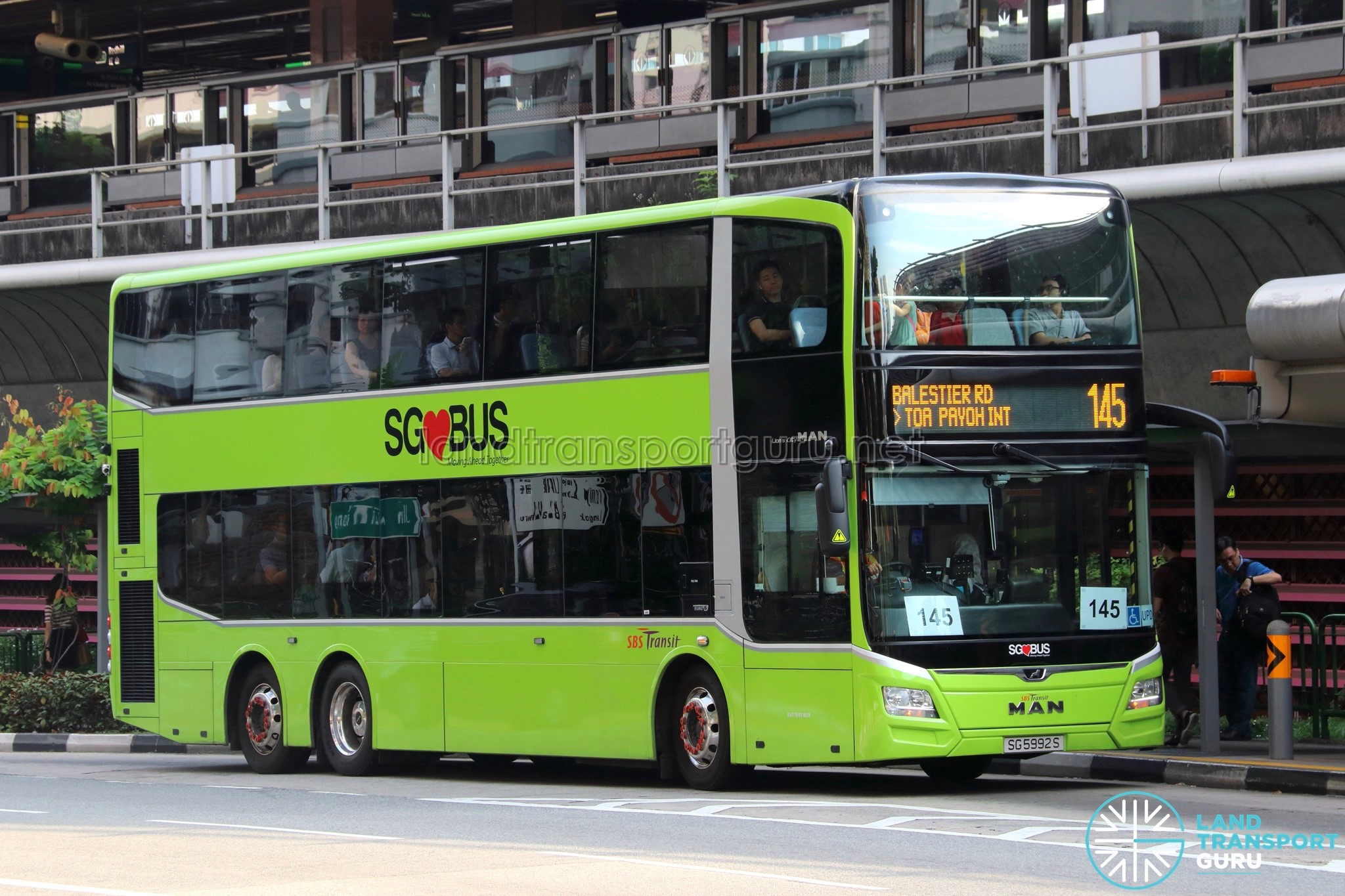 SBS Transit Bus Service 145