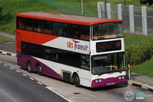 Bus 88 - SBS Transit Volvo B10TL (SBS9834C)