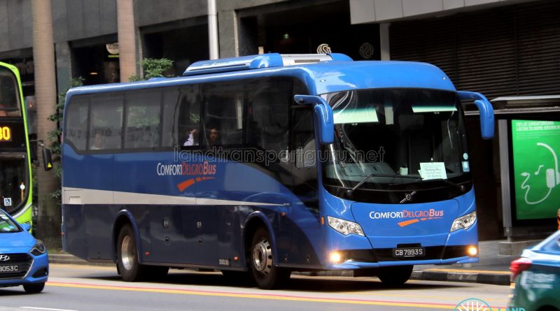 Tanjong Rhu Premium Bus Service - ComfortDelGro Bus Volvo B7R (CB7993S)