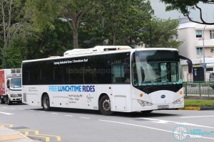 Downtown East Lunchtime Shuttle - BYD K9 (PC6264K)