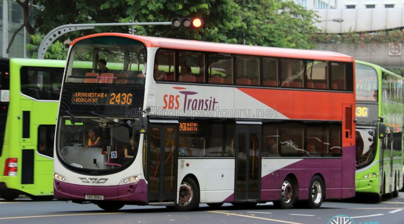 SBS Transit Feeder Bus Service 243G | Land Transport Guru